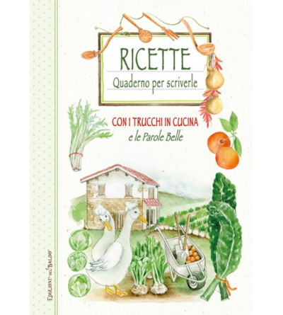 RICETTE, QUADERNO PER SCRIVERE