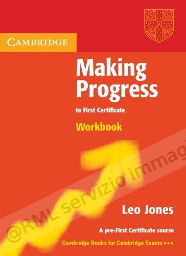 MAKING PROGRESS TO FIRST...