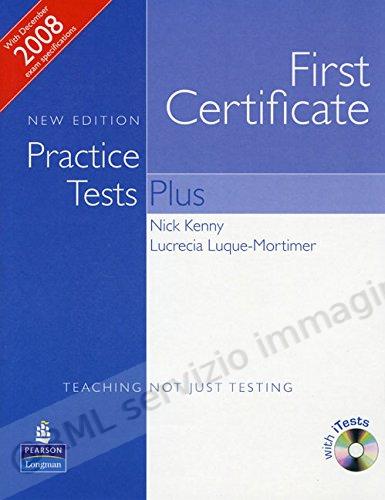 FIRST CERT. PRACT. TESTS...
