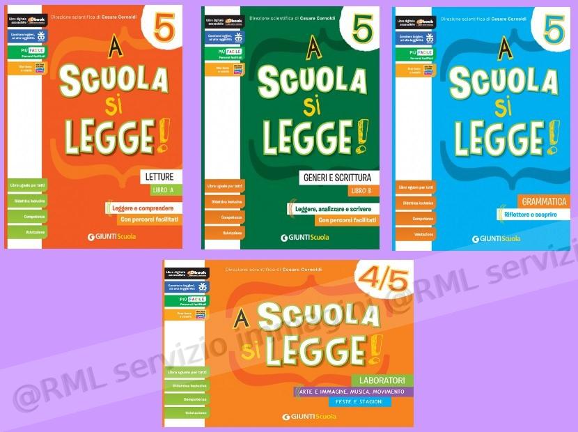 A SCUOLA SI LEGGE 5, LETT....