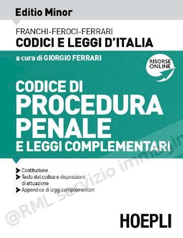 CODICE DI PROCEDURA PENALE...