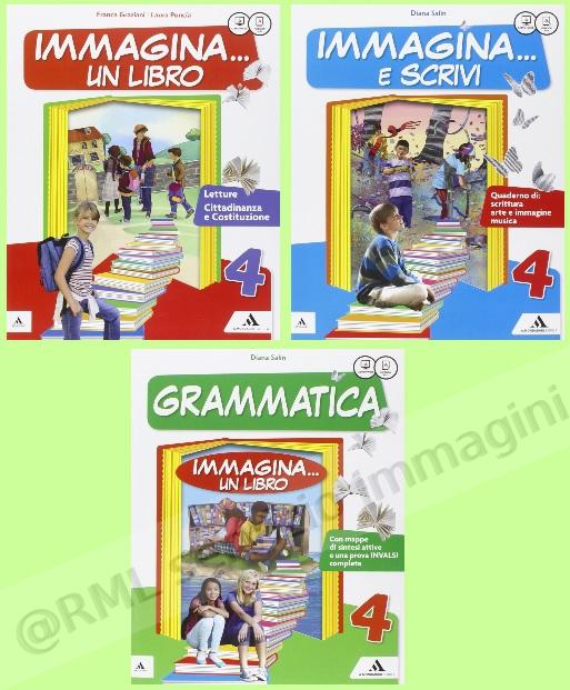 IMMAGINA UN LIBRO 4, LETT....
