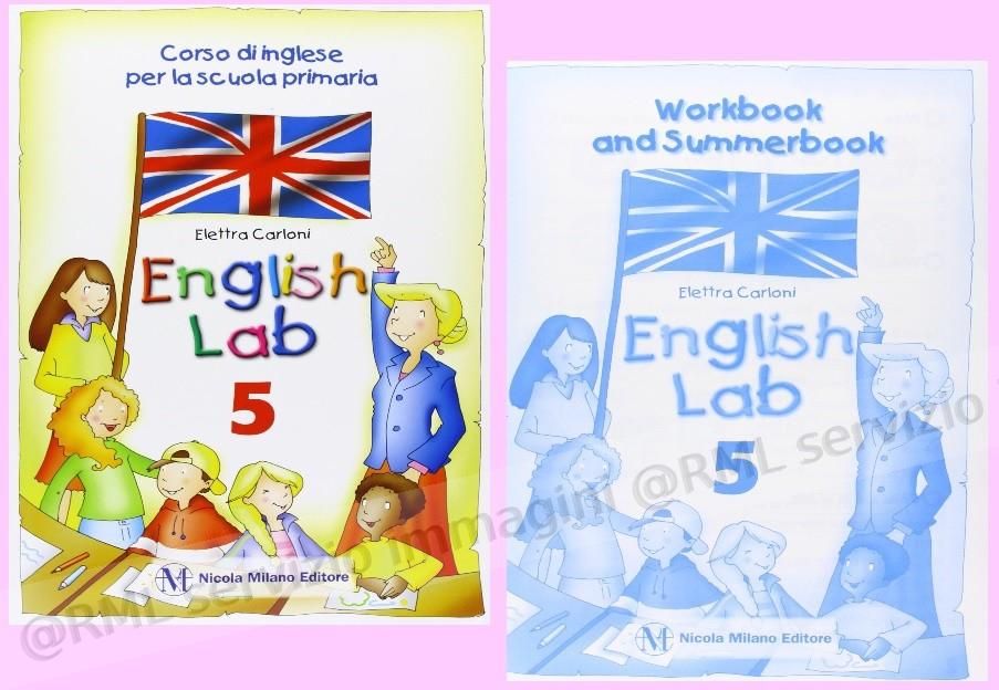 ENGLISH LAB X 5 ELEM. +WB