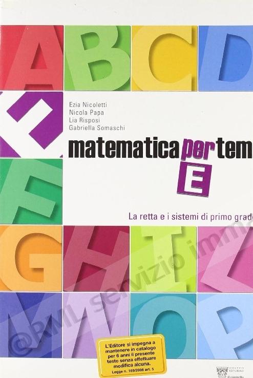 MATEMATICA PER TEMI E