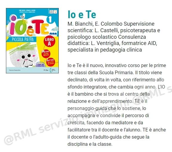 IO E TE 1, LETT. (8t)