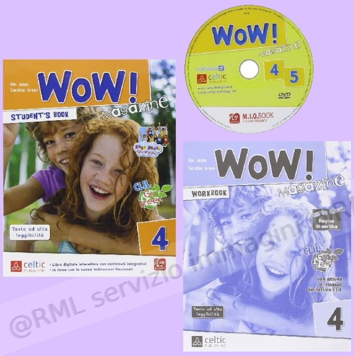 WOW! MAGAZINE X 4 ELEM....