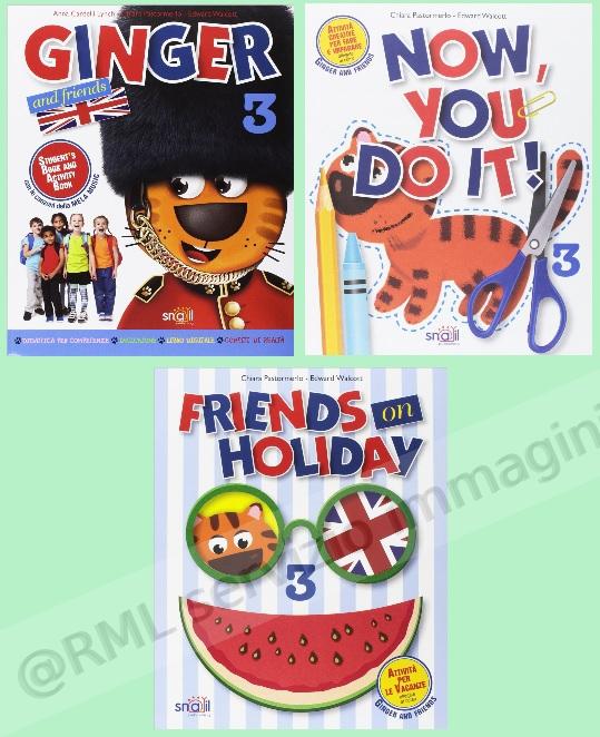 GINGER AND FRIENDS X 3 (3t)