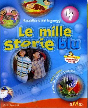 MILLE STORIE BLU 4, LETT.(4t)