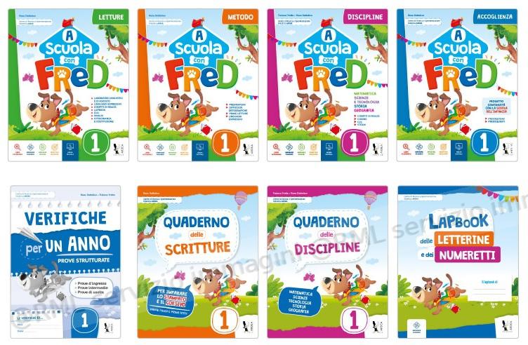 A SCUOLA CON FRED 1, LETT....