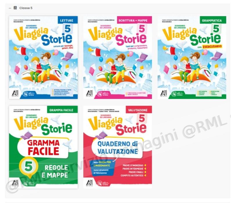 viaggia storie 5, lett. (5t)