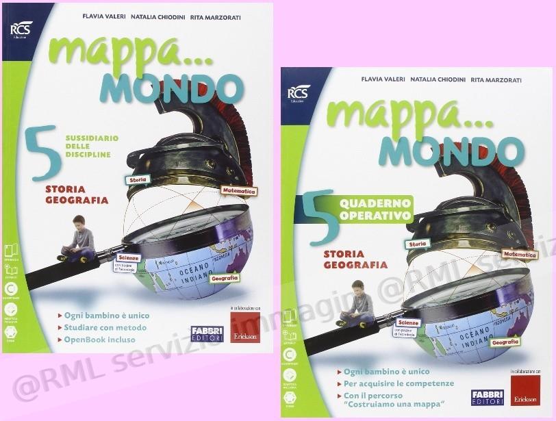 MAPPA MONDO 5,...