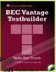 BEC VANTAGE TESTBUILDER +Cd