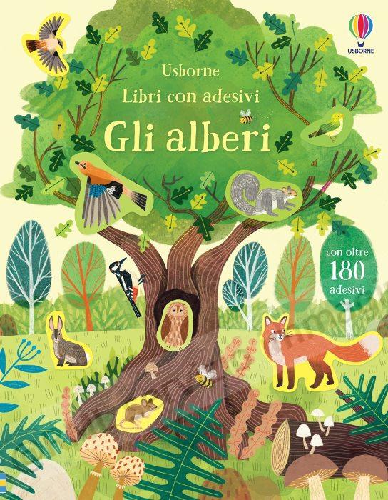 ALBERI LIBRI CON ADESIVI