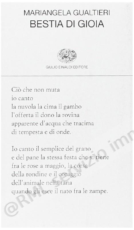 BESTIA DI GIOIA
