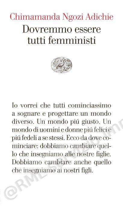 DOVREMMO ESSERE TUTTI...