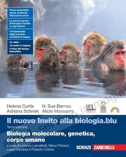 nuovo invito alla biologia...