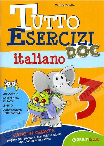 TUTTO ESERCIZI DOC, ITALIANO 3
