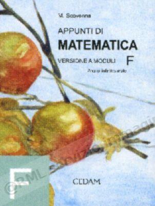 APPUNTI DI MATEMATICA F X BN
