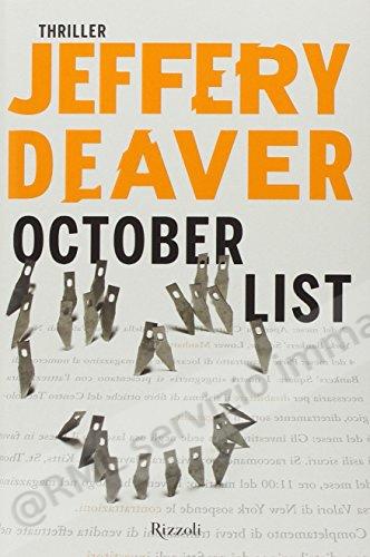 OCTOBER LIST