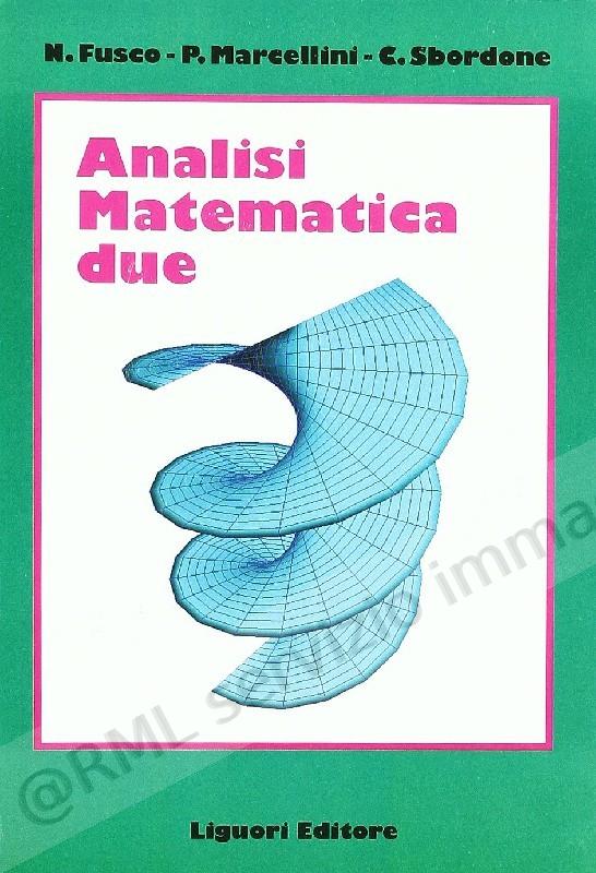 ANALISI MATEMATICA DUE