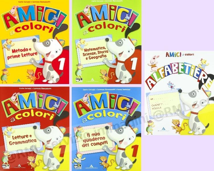 AMICI A COLORI 1, LETT.(4t)