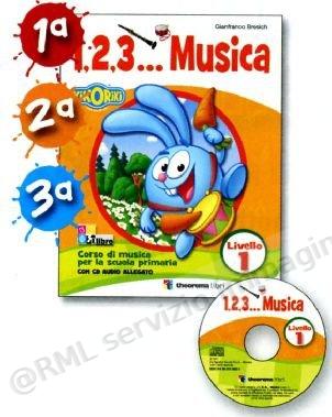 1 2 3 MUSICA X 1-3 ELEM. +Cd
