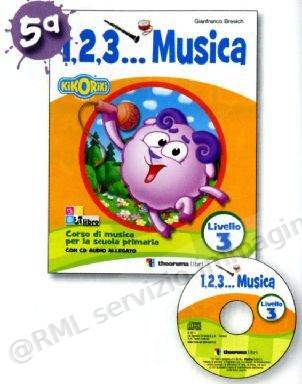 1 2 3 MUSICA X 5 ELEM. +Cd