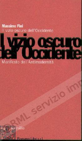 VIZIO OSCURO DELL'OCCIDENTE