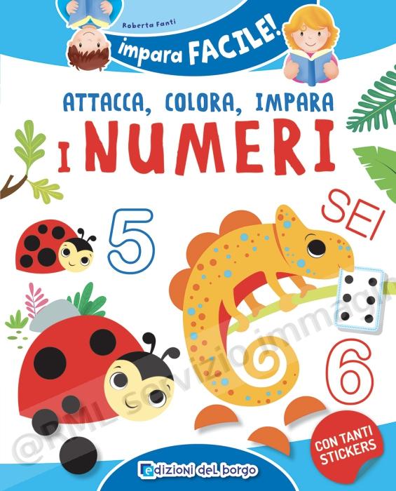 ATTACCA COLORA IMPARA I NUMERI