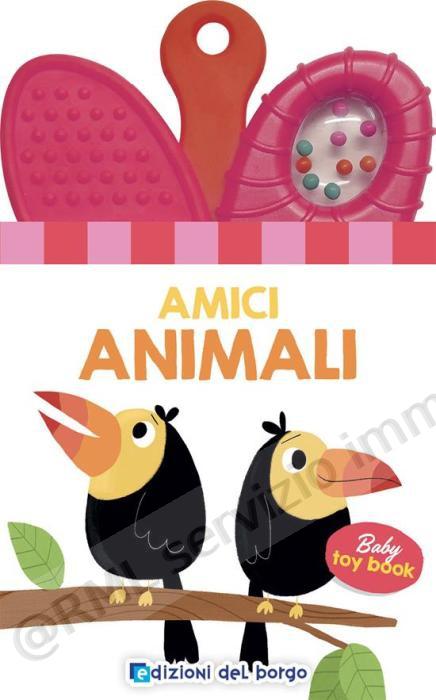 amici animali baby toy book...