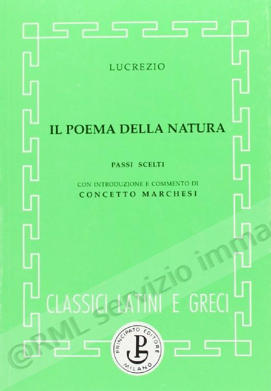 POEMA DELLA NATURA (Marchesi)