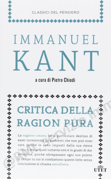 CRITICA DELLA RAGION PURA