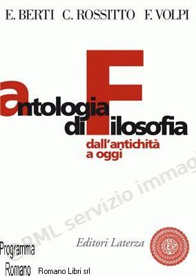 ANTOLOGIA DI FILOSOFIA...