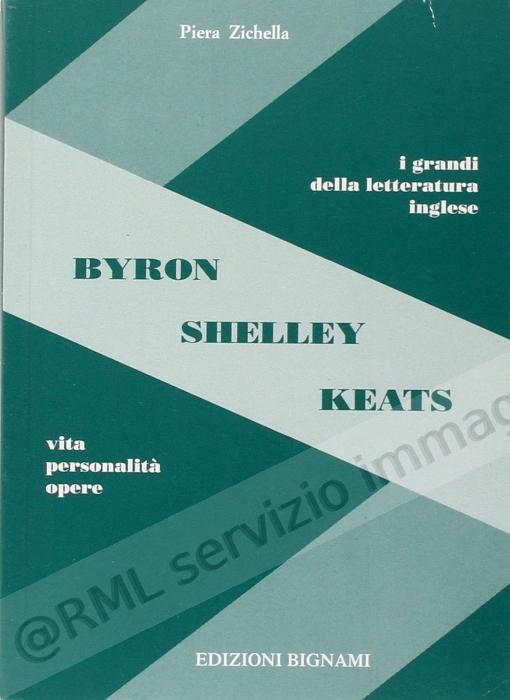 BYRON SHELLEY KEATS, RIASS.