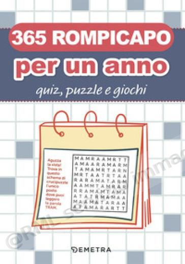 365 rompicapo per un anno...
