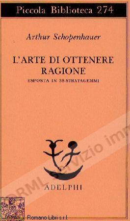 ARTE DI OTTENERE RAGIONE...