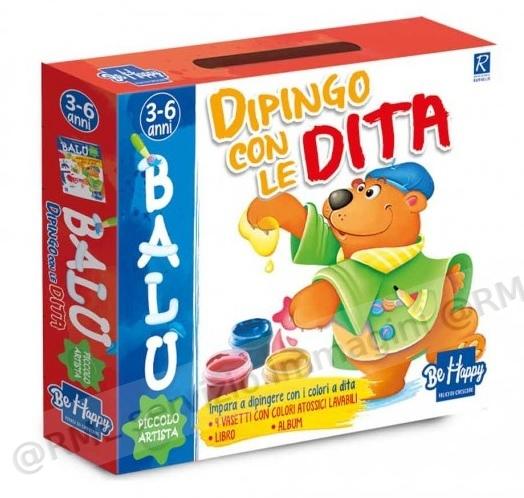 balu dipingo con le dita...