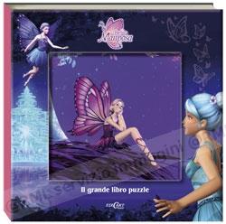 BARBIE MARIPOSA libro puzzle
