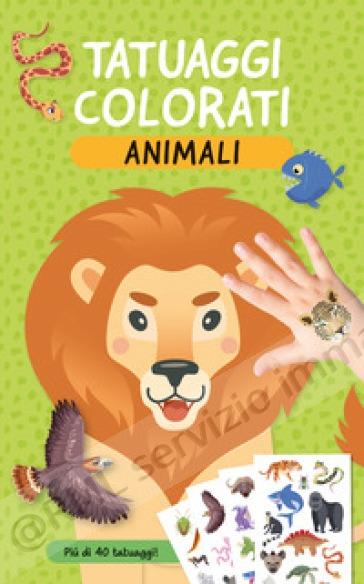 animali tatuaggi colorati