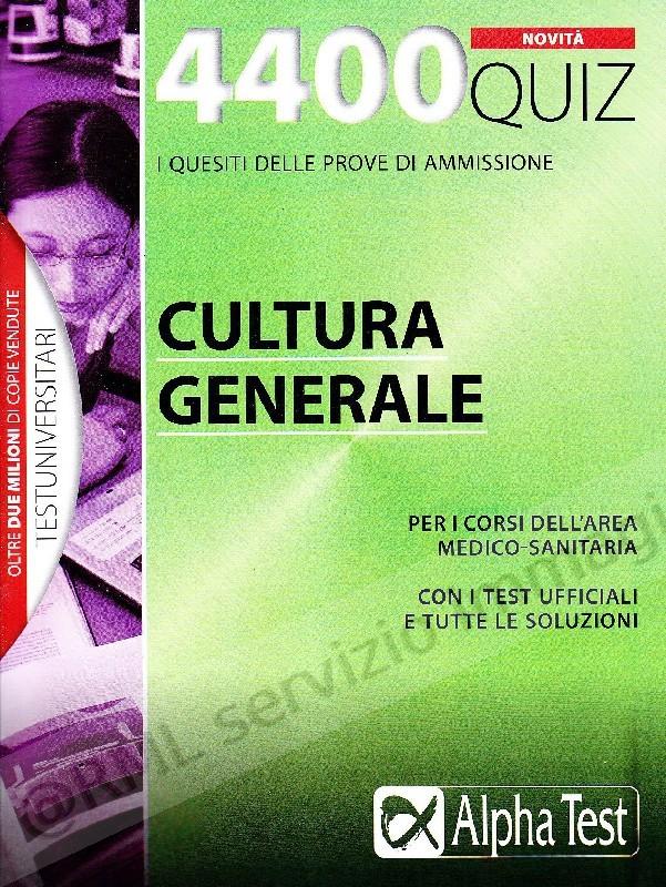 4400 QUIZ CULTURA GENERALE