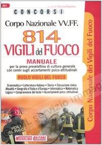 814 VIGILI DEL FUOCO manuale