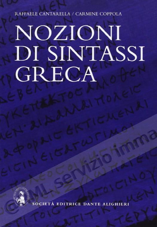 NOZIONI SINTASSI GRECA