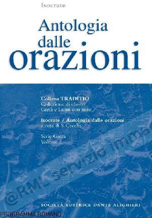 ANTOLOGIA DALLE ORAZIONI...