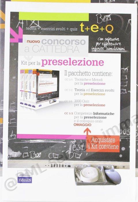 NUOVO CONCORSO A CATTEDRA...