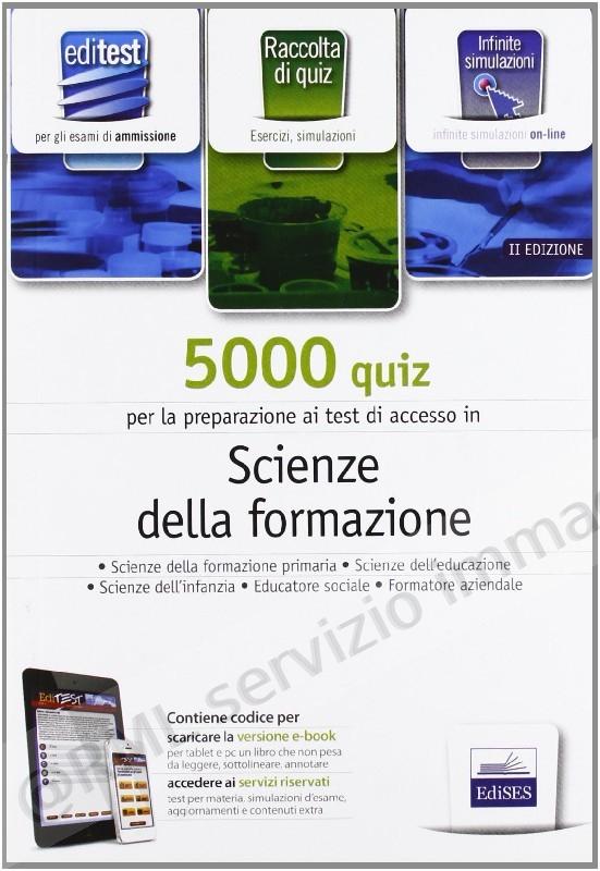  SCIENZE DELLA FORMAZIONE...