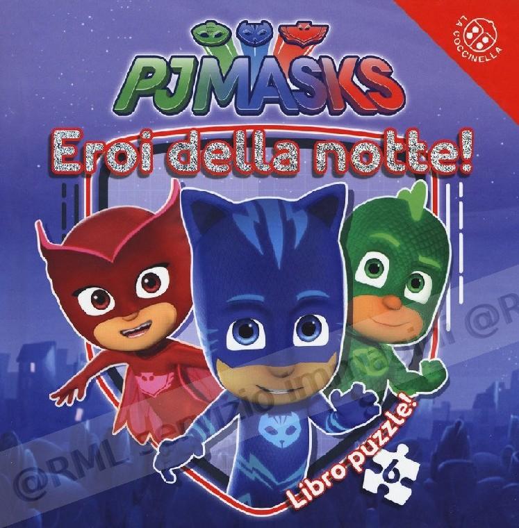 PJ MASKS LIBRO PUZZLE