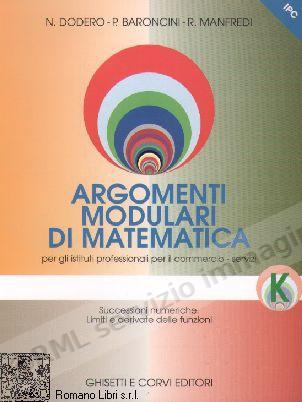 ARGOMENTI MODULARI DI...
