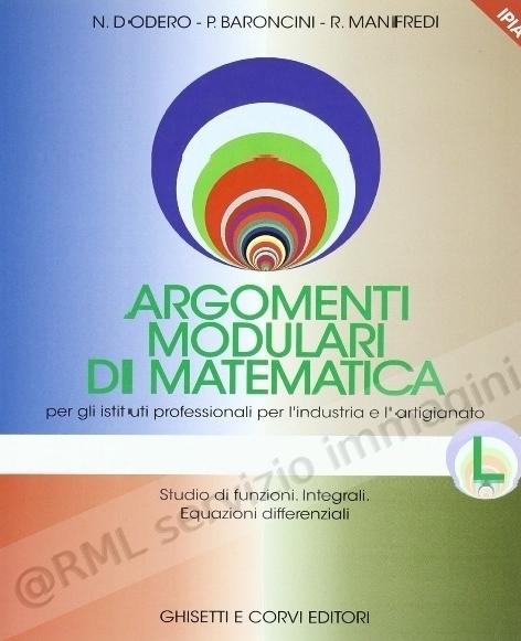 ARGOMENTI MODULARI DI...
