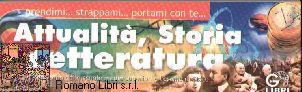 ATTUALITA STORIA LETTERATURA
