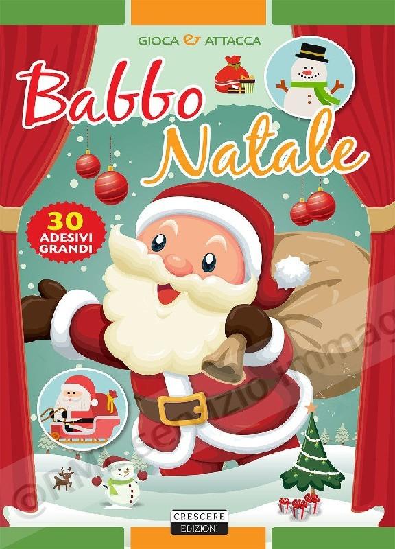 BABBO NATALE CON ADESIVI